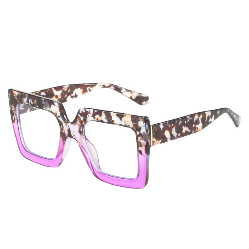 P11 Trendy Oversized Anti-Blue Light Glasses – Minimalist Design for Modern Life
