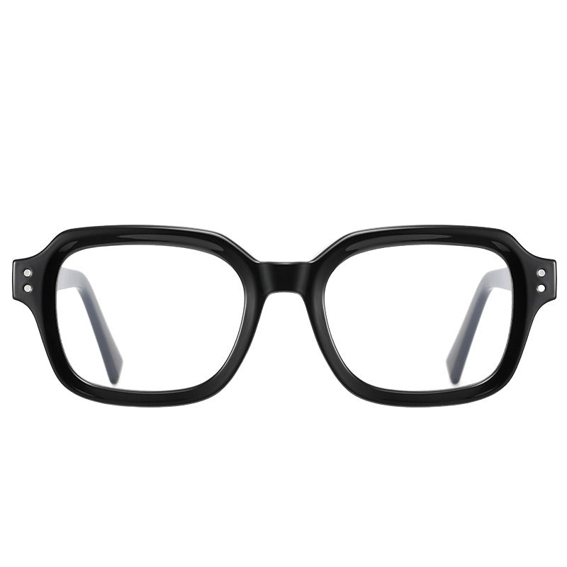 P4 Retro Square TR90 Blue - Light - Blocking Glasses