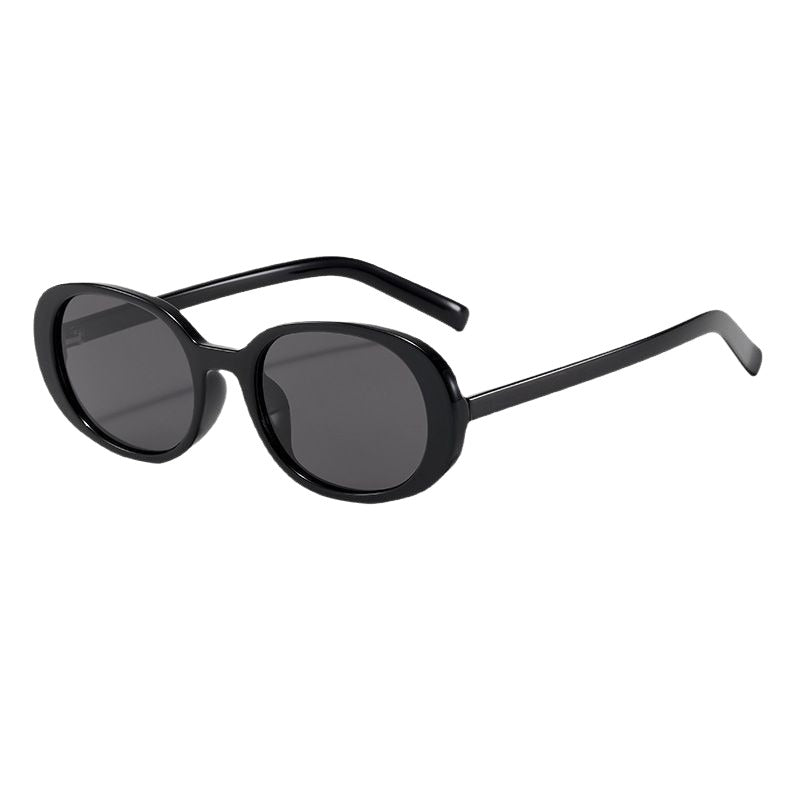 J1 New arrival/ fashionable/ Artistic and retro Oval-shaped sunglasses