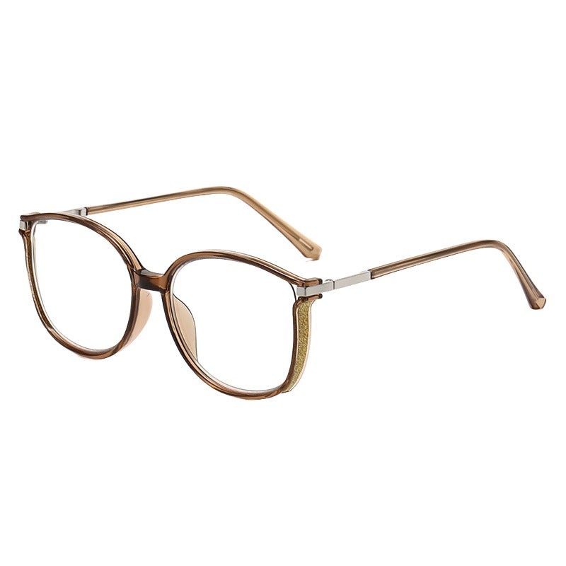 L2 Glamorous Photochromic Reading Glasses with Blue Light Filter & Sparkling Crystal Frames
