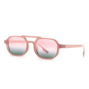 J26 New Double - Beam Stylish and Personalized Aviator - Style Sunglasses