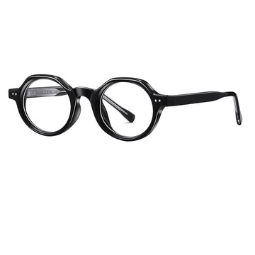 P3 Vintage Blue Light Blocking Fashion Propionic Acid Pin Glasses