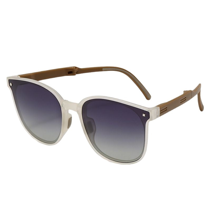 J22 FoldTech UltraLight: TR90 Foldable UV - Blocking Sunglasses for Outdoor Adventures & Driving