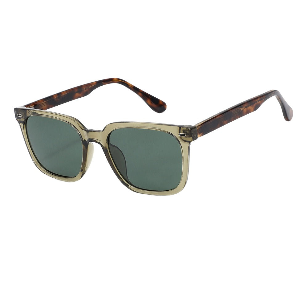 J19 RetroGlow Edge: Trendy Polarized Sunshades with UV400 Protection