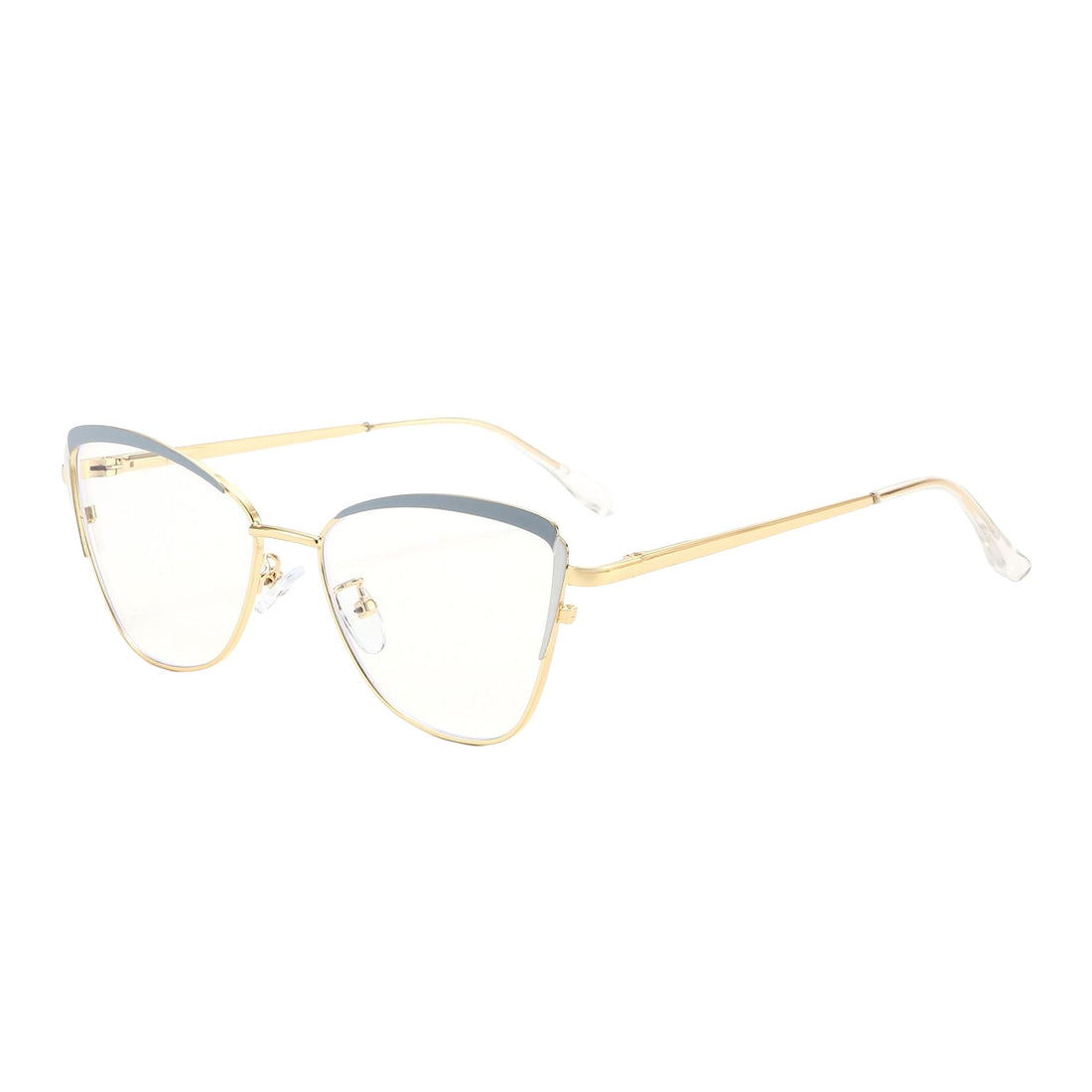 P5 New Comfort Metal Cat Eye Blue Light Blocking Glasses