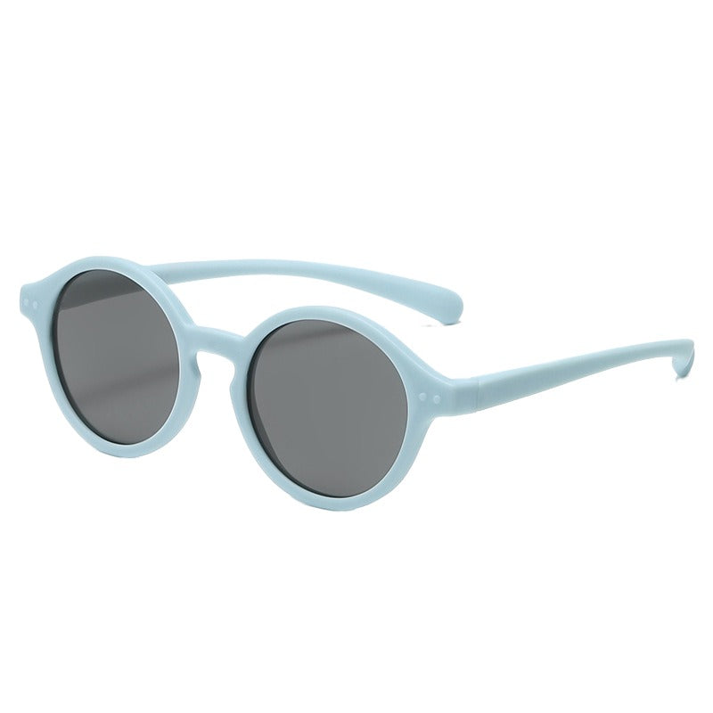K3 Soft Silicone Round-framed Sunglasses for 0 - 8- Year - Olds with UV Protection